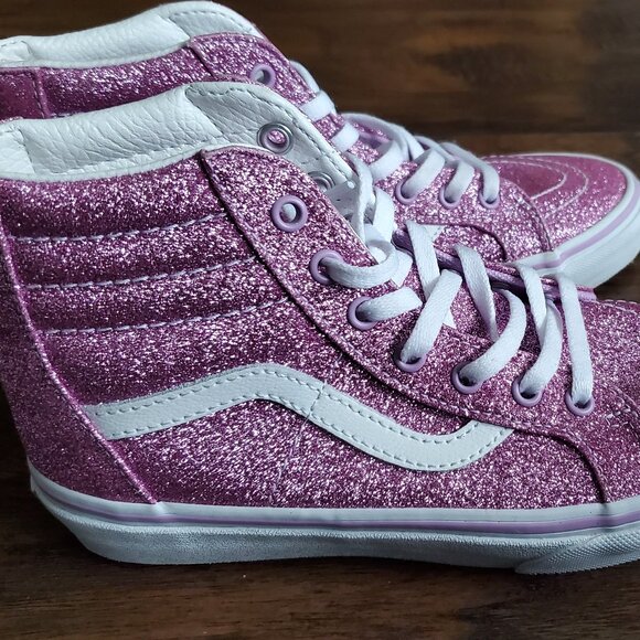 Vans glitter hi-top zip skate 3y - Picture 1 of 4